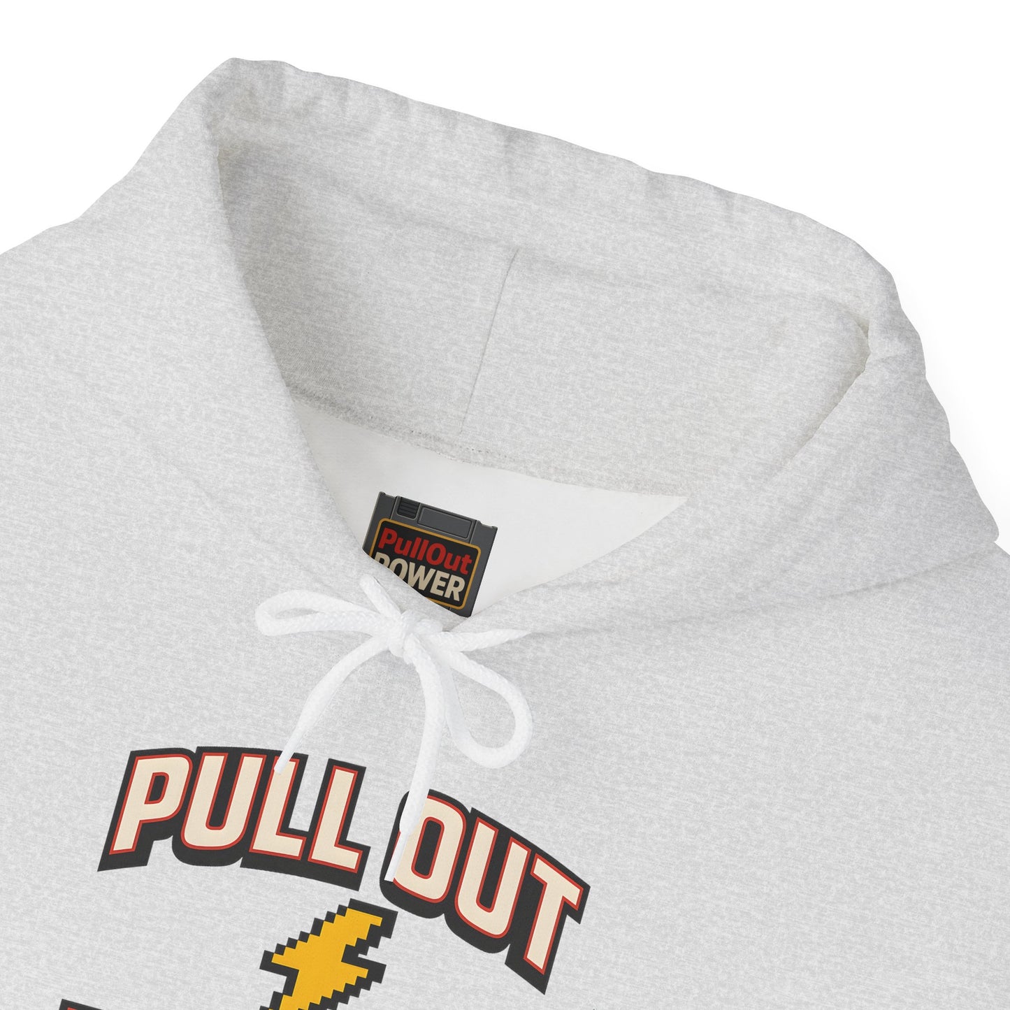 Pixel Power Patch Hoodie | PULL OUT POWER HOODIE