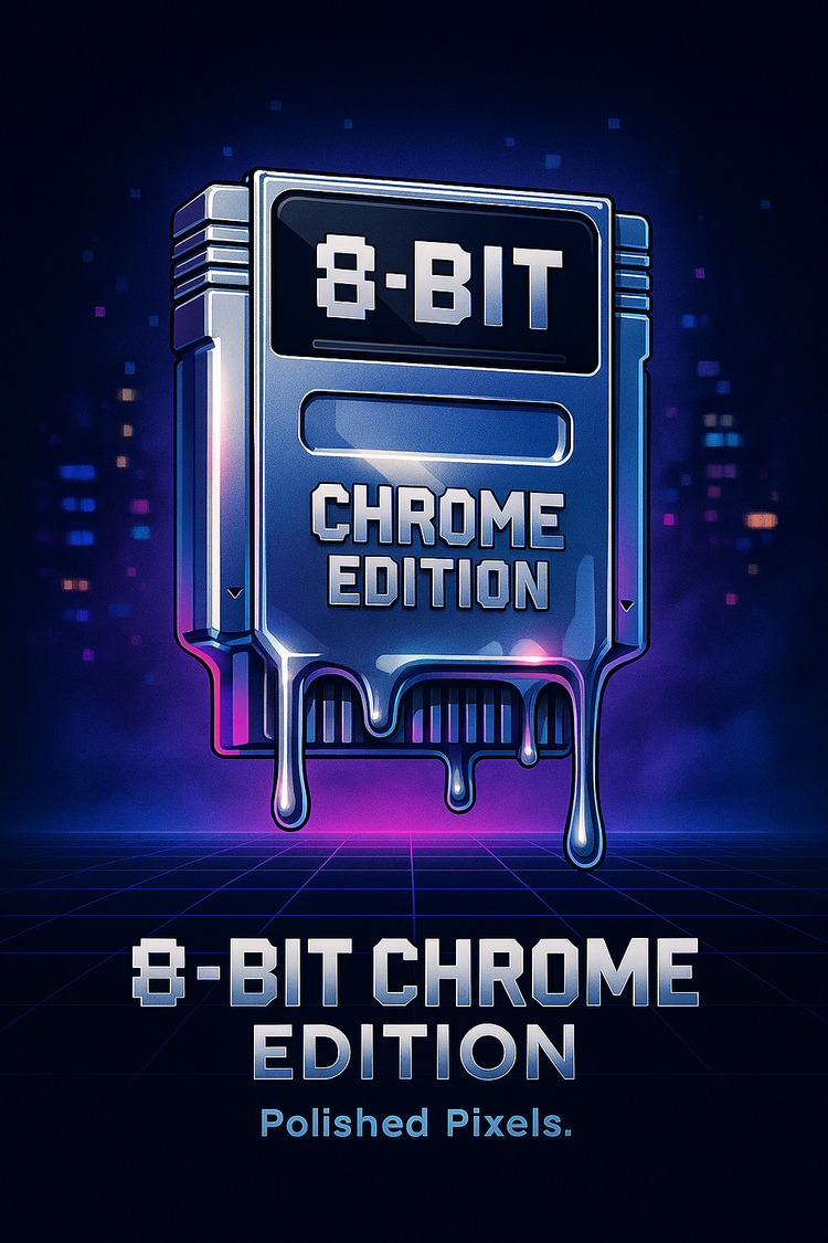 8-Bit Chrome Drop