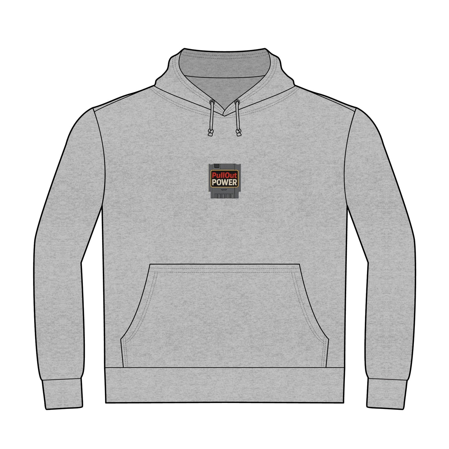 Power Patch Hoodie | PULL OUT POWER HOODIE