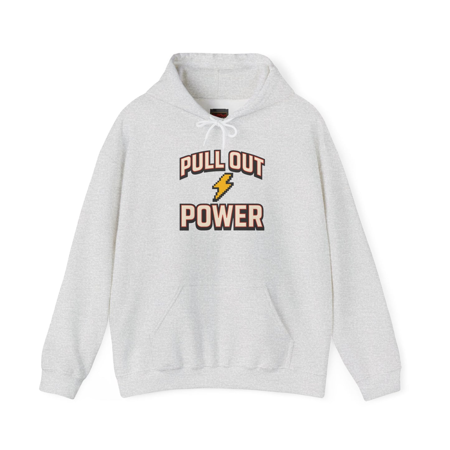 Pixel Power Patch Hoodie | PULL OUT POWER HOODIE