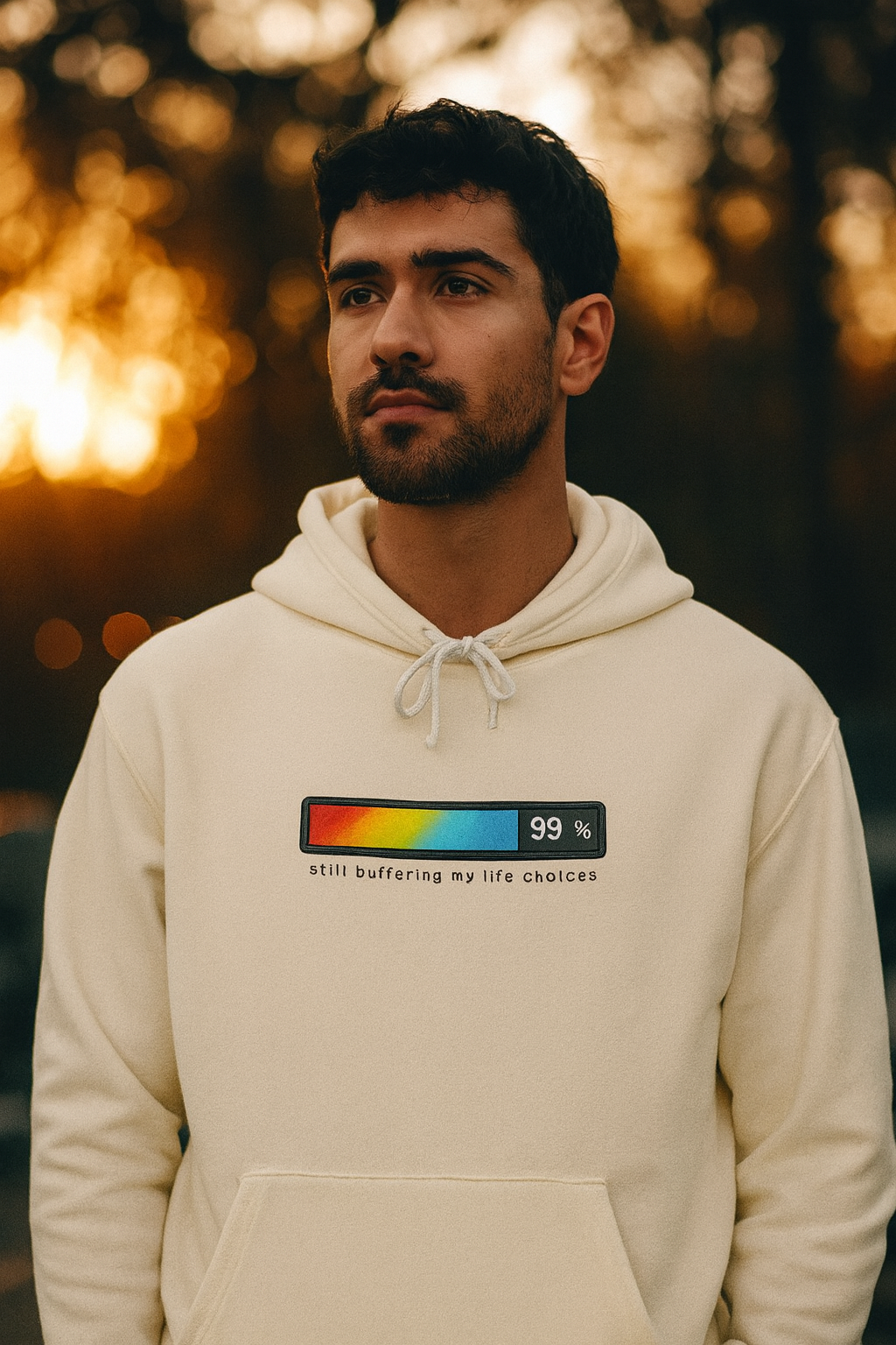 Still Buffering Life Hoodie | PULL OUT POWER HOODIE
