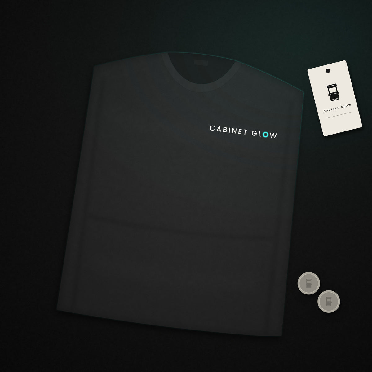 Cabinet Glow Wordmark Tee