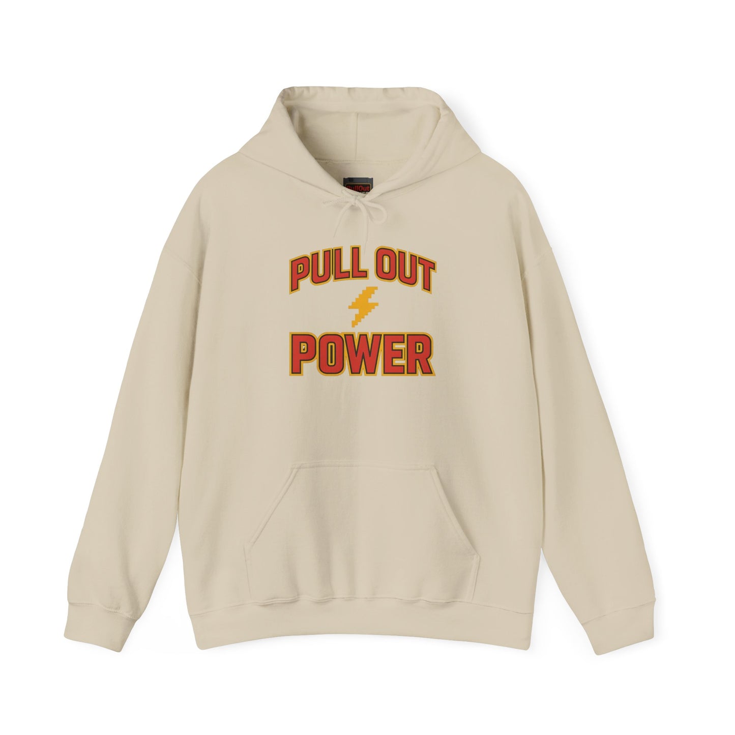 Lightning Bolt Energy Sand Hoodie | PULL OUT POWER HOODIE