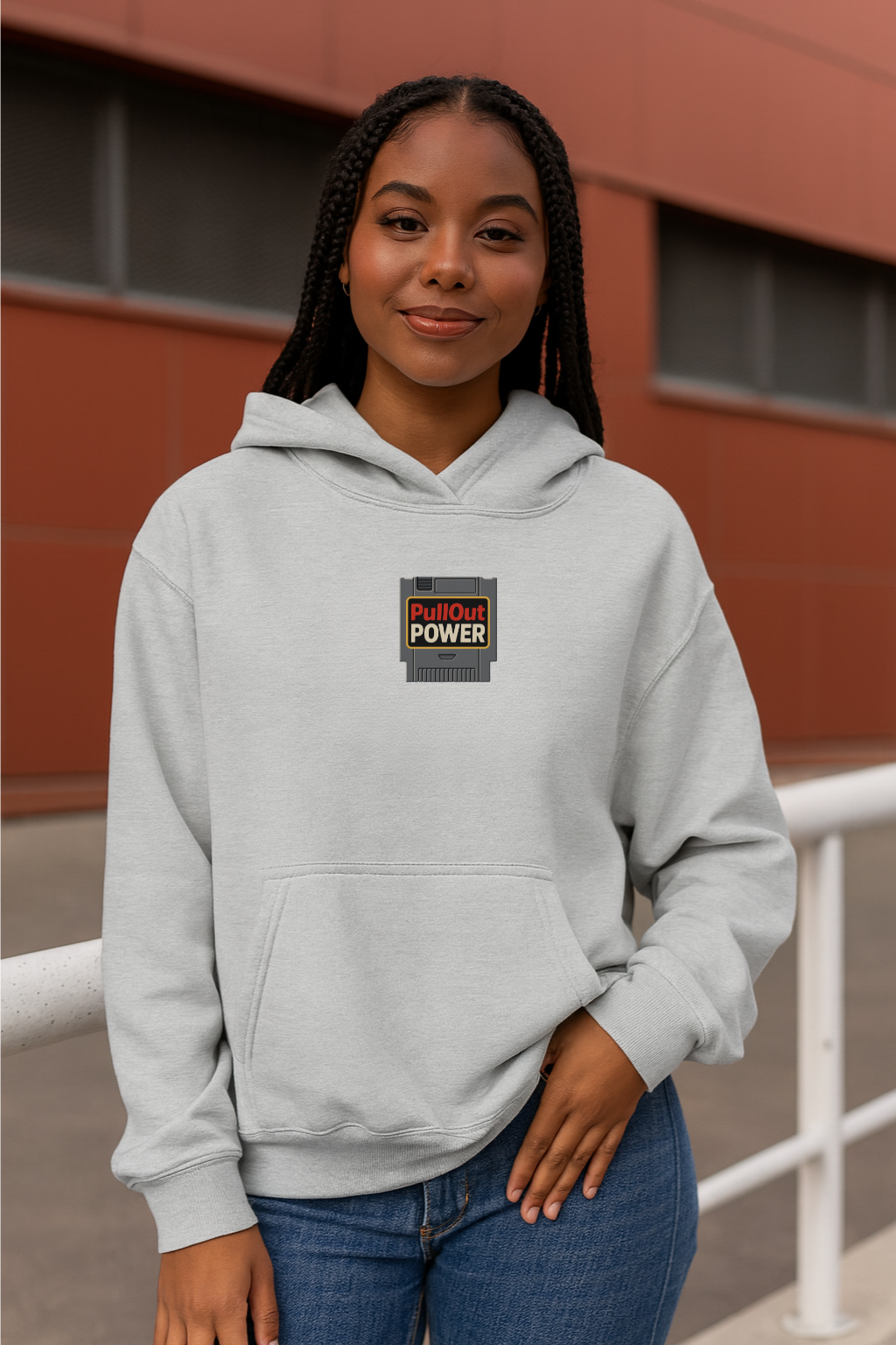 Power Patch Hoodie | PULL OUT POWER HOODIE